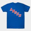 Asian Size Cotton Unisex Tshirt Print T-shirt Ny Anger T-shirt No-Cut Print Regular Fit