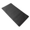 Black Mouse Pad Double Sided Waterproof Smoothly Leather Mouse Pad 31x16in Large Mouse Pad for