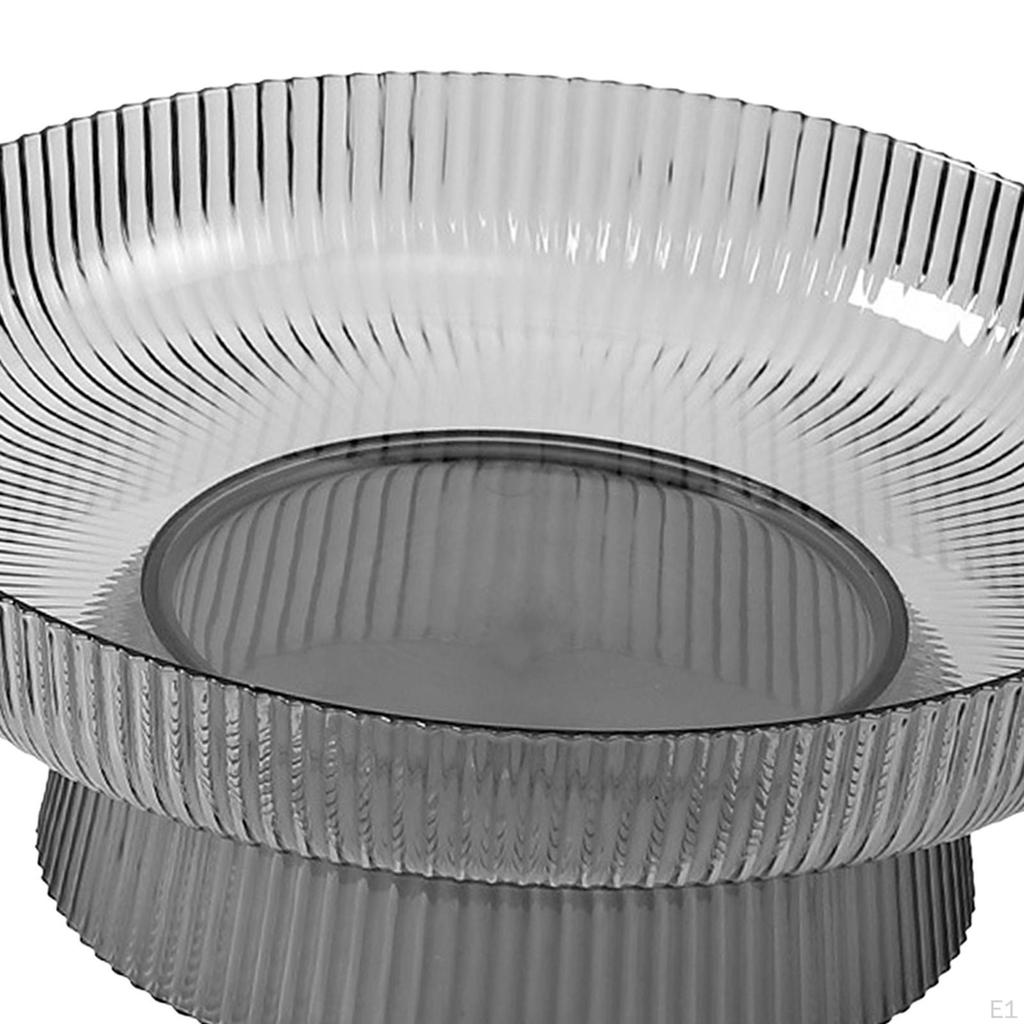 Decorative Pedestal Bowl Dessert Display Stand Storage Baskets Organization Dish Holder for