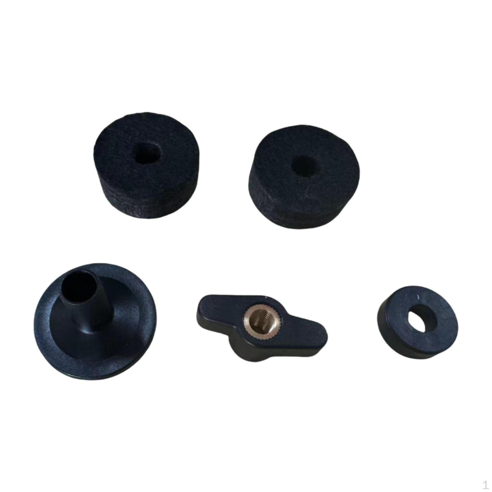 

Чехол для подставки под тарелку для ухода за ударной установкой чёрный