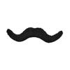 Multi-style Black Adhesive Fake Beard - Festival Party Costume Prop with Realistic Small Beard and Double-sided Tape