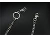 Trendy Versatile Round Bead Pant Chain Keychain with Alloy Buckle
