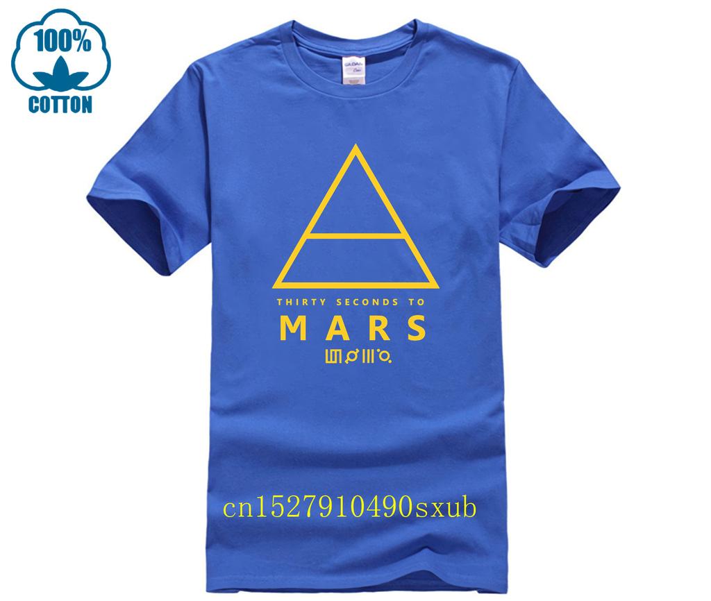 30 Thirty Seconds To Mars 30stm T Shirt Men Hip Hop Short Sleeve O Neck Cotton Man Tshirt Cool Tee Shirt Homme Camisa Masculina