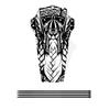 ENLEE Mountain Bike Fender, Carbon Fiber Grain Color DH Downhill Mountain Bike Saddle Universal Mud Removal Tile