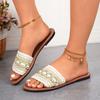 Plus Size Flat Slippers Summer Casual Beach Slippers Women