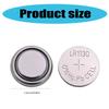 High Capacity Button Cell Battery Pack of 10/20/30/40pcs LR1130 AG10 Batteries 68mAh 1.55V Button Cell Reliable Power