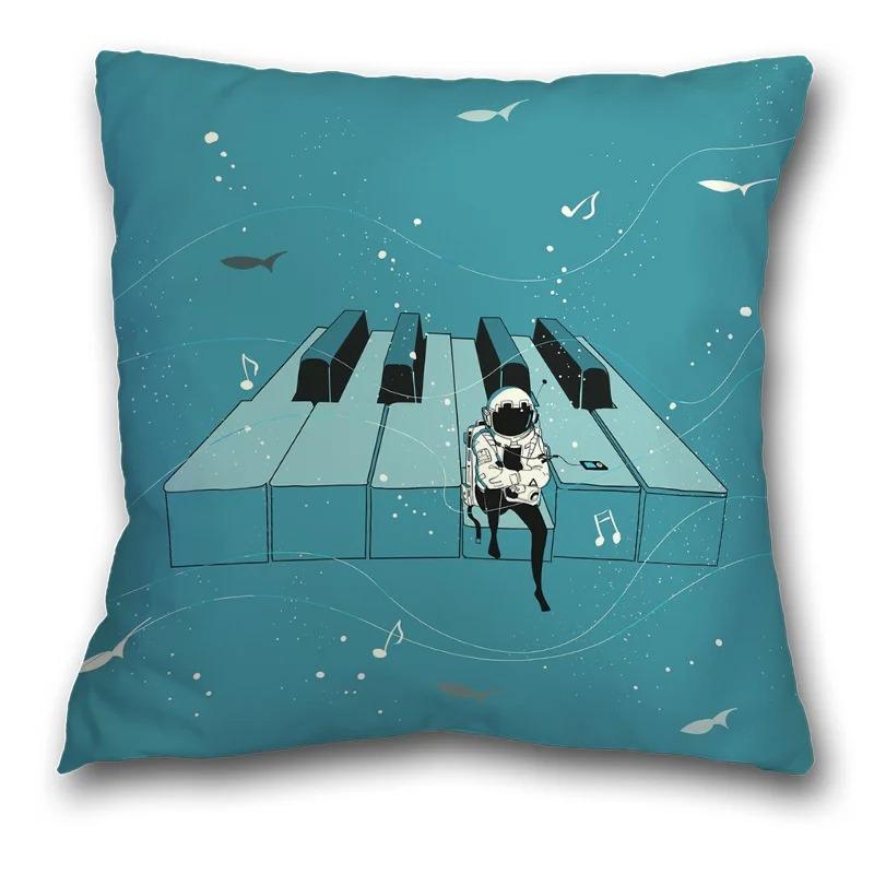 Astronaut Decorative Pillowcase Office Living Room Car Ornaments Home Pillowcase