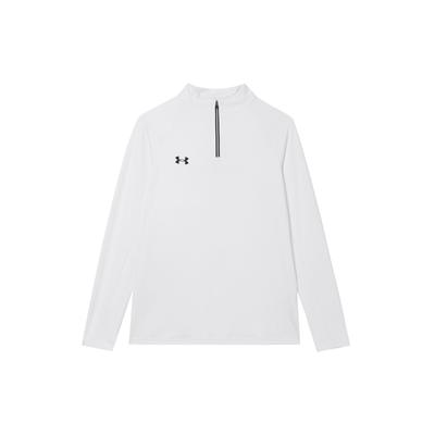 Under Armour Schnelltrocknendes Atmungsaktives Bequemes Fitness-Shirt Unisex-Oberteile Weiß 24600603-100