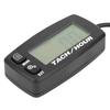 LCD Backlit Gauge Resettable Inductive Tachometer Hour Meter for 2 4 Stroke Engines
