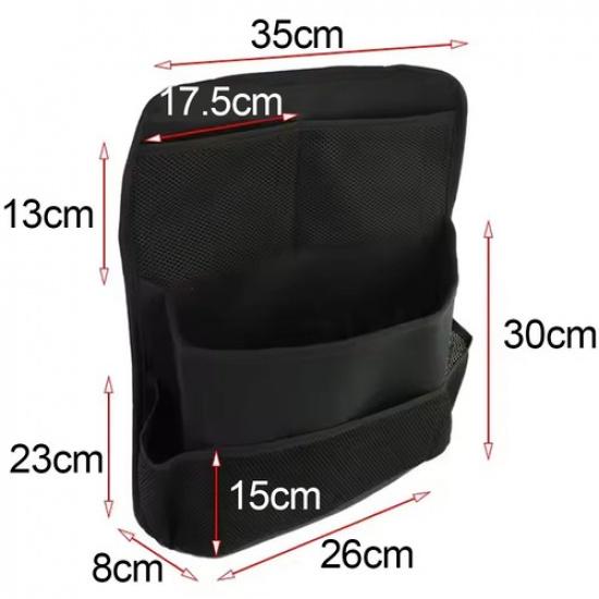 Universal Car Rear Seat Organizer Oxford Storage Bag Rear Trunk Storage Bag