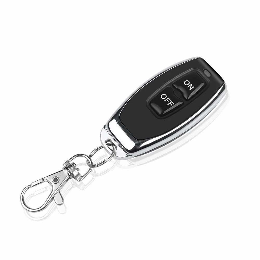 

Вкл. Выкл. RF 433 МГц Передатчик Светодиодная Лампа Приемник Контроллер Пульт Дистанционного Управления Переключатель Система Потолочный 1 Remote