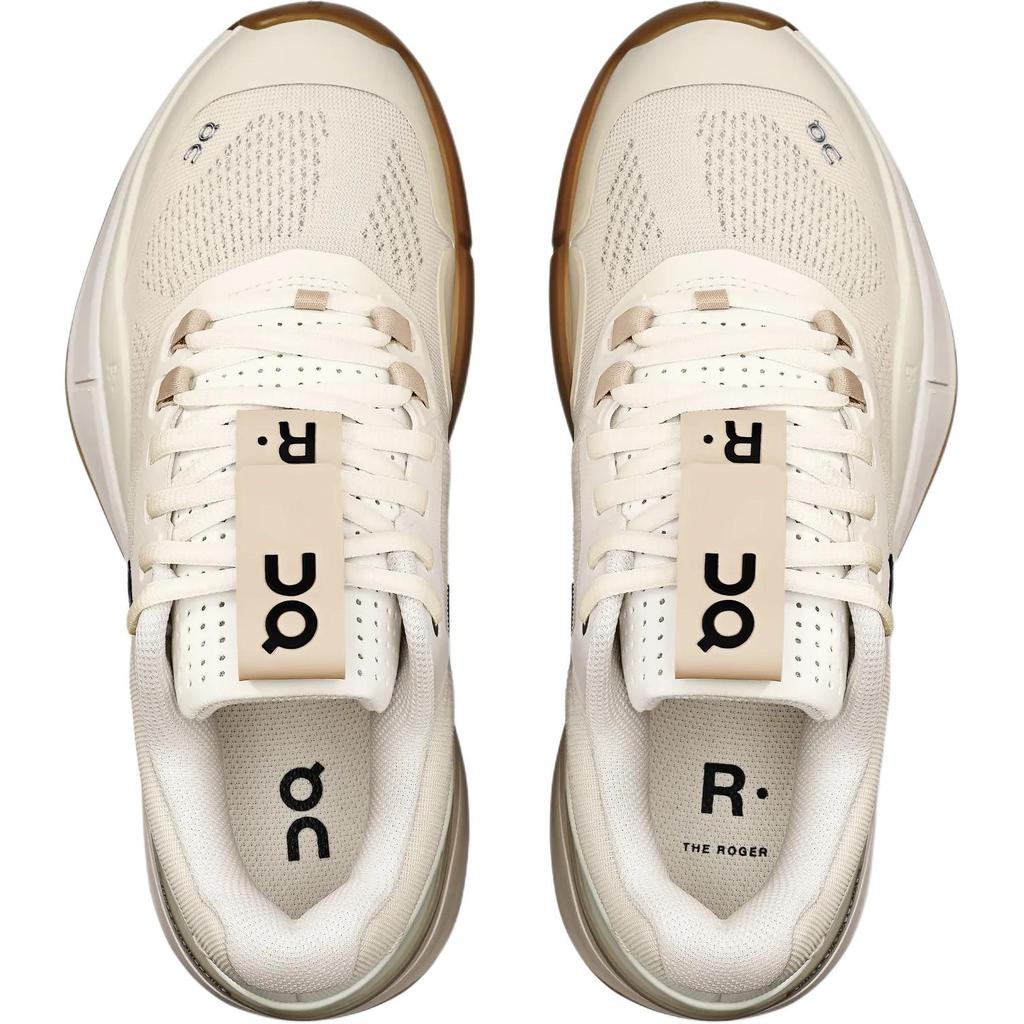 On Roger Pro Fashi Sports Durable Low-Top Tennis Shoes Women Sneaker Beige 3WD10293334