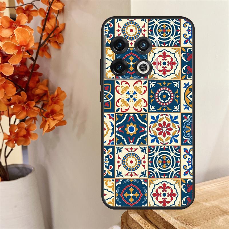 Moroccan Tile Funda For OnePlus 13 13R 12 12R 11 10 Pro 8T 10T OnePlus Nord 4 CE 2 3 Lite N10 N20 N30 Case