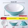 Melamine Two-Tone Restaurant Noodle Bowl