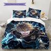 Zwarte klaverpatroon Beddengoed Dekbedset Woondecoratie Cadeau (1 dekbedovertrek + 2 kussenslopen (zonder vulling))
