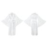 Luxurious Satin Tie-Waist Bell Sleeve Bathrobe - Available In Red, Black, and White