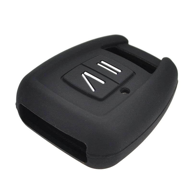 Für OPEL Astra Zafira Frontera Omega Fob Shell Halter Schutz 2 Taste Silikon Schlüssel Fall Abdeckung