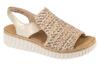Sandals 62741, Womens Beige Sandals