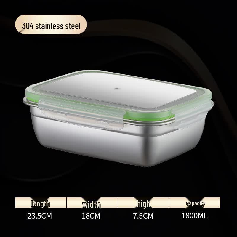 ZISIZ 304 Stainless Steel Sealed Food Container