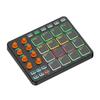MIDI Controller Wireless MIDI Keyboard Pad 16 RGB Pads 6 Customizable Buttons 8 Knobs Rechargeable PC Mobile App Support for Beginners