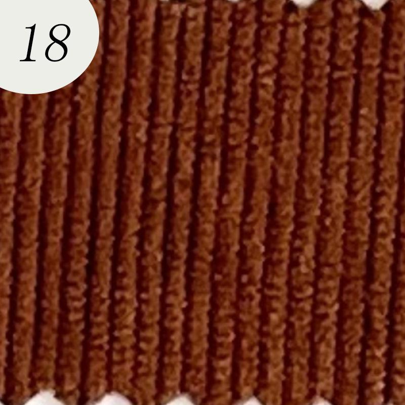 Elastic All-Polyester 16-Wale Corduroy Imitation Cotton Fabric for Luggage, Pants, and Casual Wear