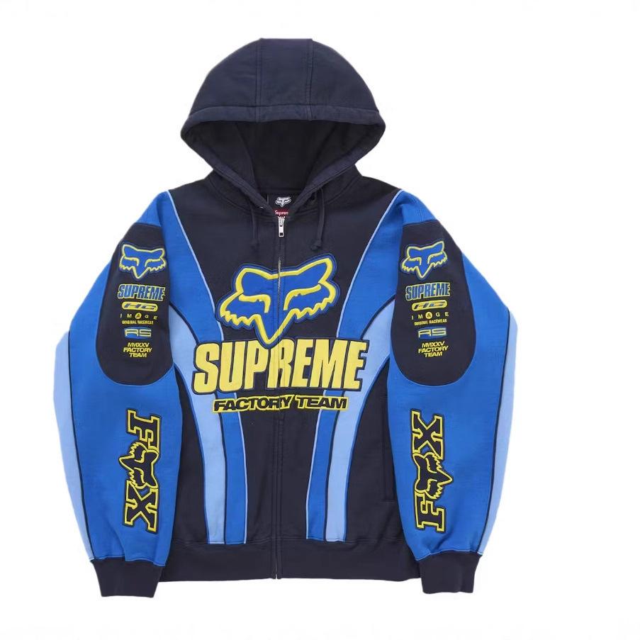 New digital 3D printing zipper Y2K sweater jacket for men and women