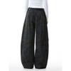 Unisex Camo Cargo Pants Loose Fit Wide Leg Trousers Men Women Casual Streetwear Winter