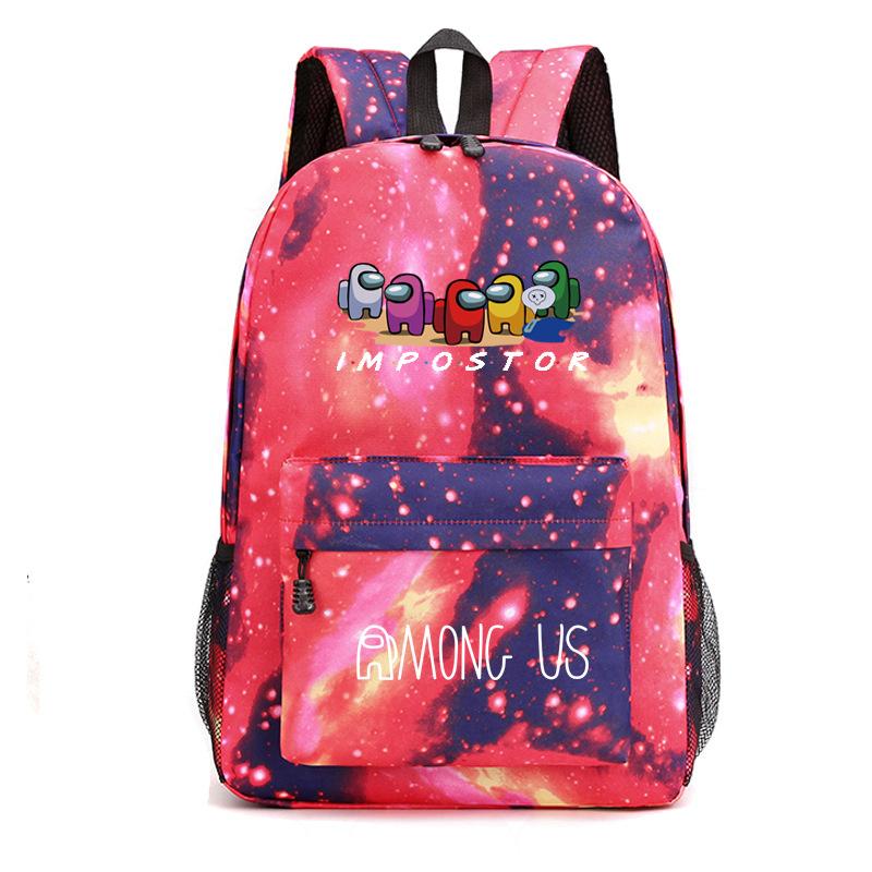 Among Us Backpacks Among Us Ghost Space Werewolf Student Bag