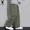 PLAYBOY Men's Loose Straight Casual Trousers