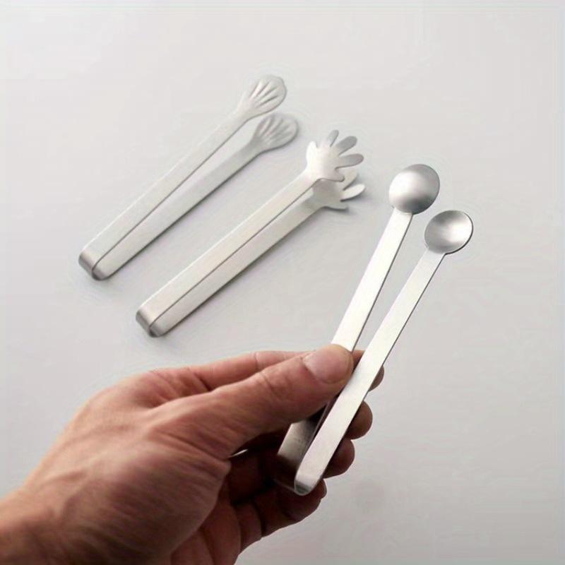 3PCS Stainless Steel Kitchen Food Clip, Household Vegetable Clip, Meat Clip, Fried Clip, Bread Clip, Multi-purpose Barbecue Tool