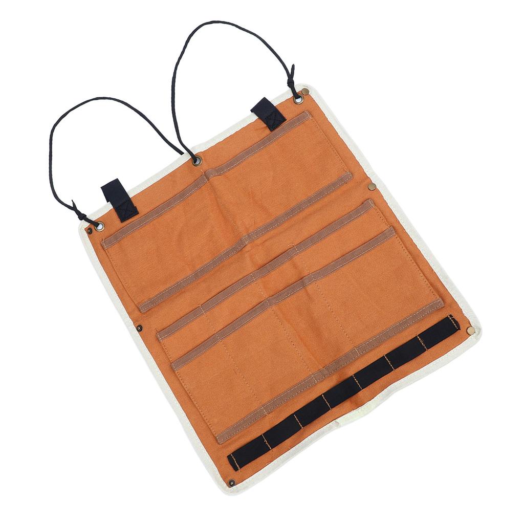 Camping Hanging Organizer Multifunctional Canvas Portable Tent Hanging Storage Organizer for Outdoor