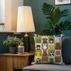 Animation Cute M-Miffy-Es Cushion Cover Birthday Anniversary Gifts Double Sided Printed Zipper Cushion Cover Soft Skin Bedding