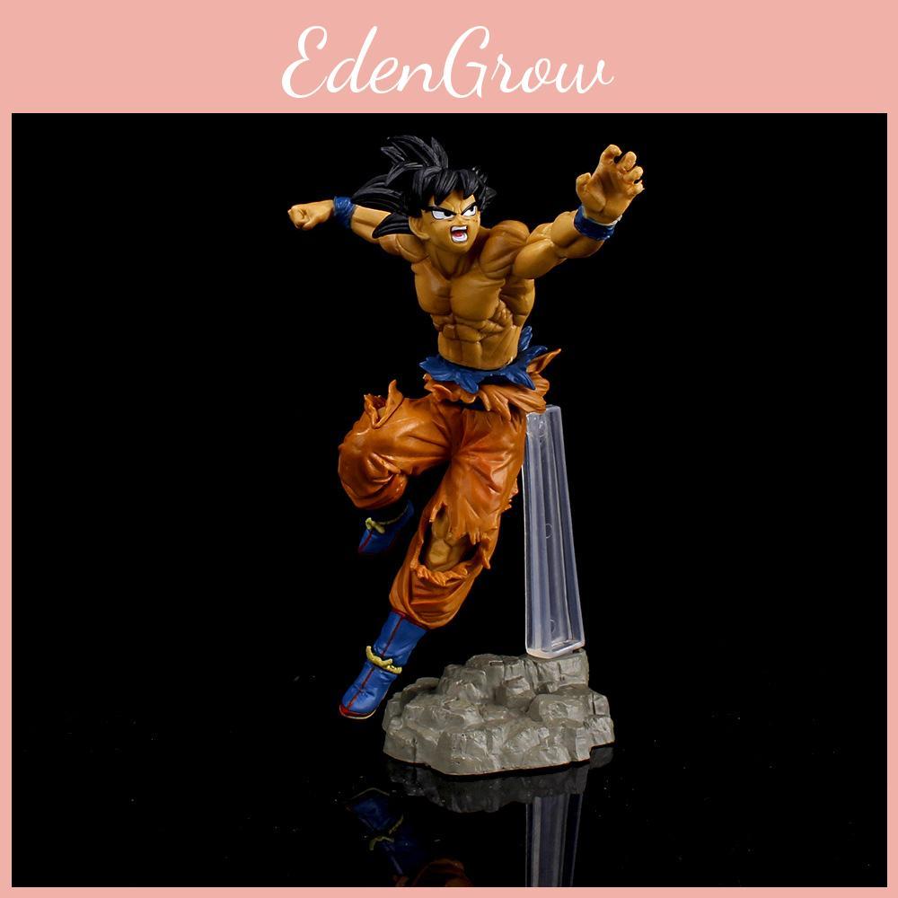 Impressive Dragon Ball Goku Cartoon Figurine With Unique Non-assembled Display Design