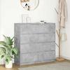 VidaXL Buffet Concrete Grey 100x35x99 Cm Engineered Wood, Storage Cabinet, Entryway Furniture, Accent Furniture, Furniture of 3328492