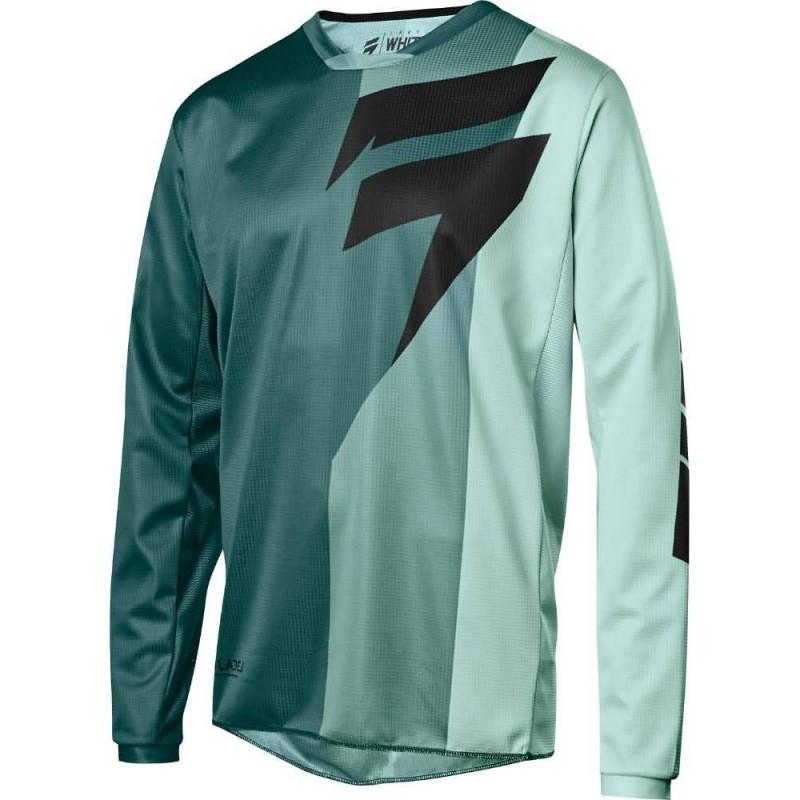 Unisex Retro Athletic Cycling Jersey Quick-Dry Loose Long Sleeve T-Shirt Mountain Bike Downhill Outdoor Sports