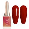15-Color Translucent Pink & White Gel Nail Polish - Versatile and Popular Salon Exclusive