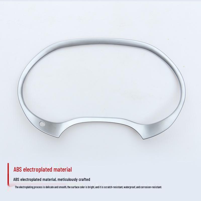 VITO Dashboard Decorative Frame: ABS Electroplated Interior Strip for Instrument Panel Modification.