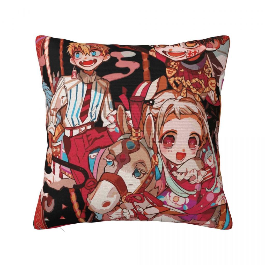 Hanakos Kuns Japanese Pillow Case Cushion Cover Polyester Printed Pillow Cover Cute Pillowcases For Wedding Party Home Decor