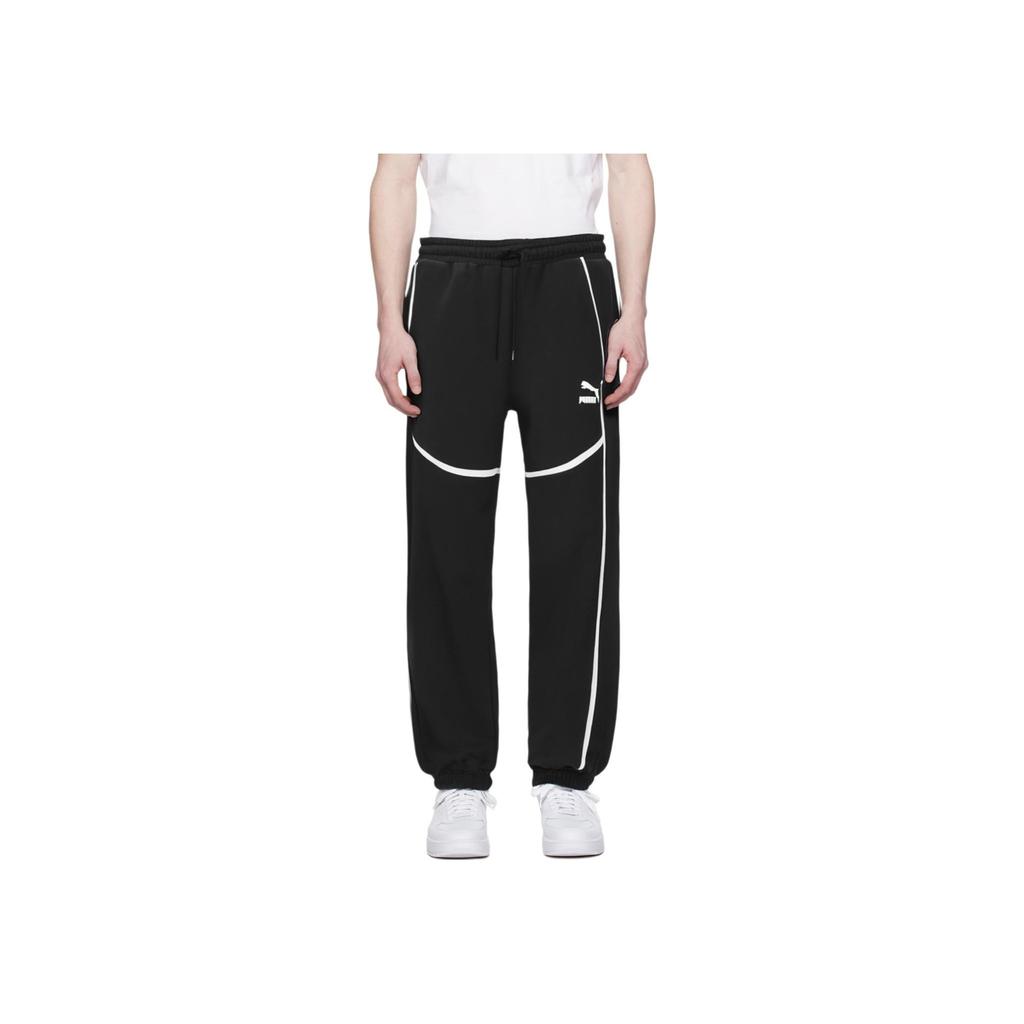 Puma Joshua Vides Sweatpants Logo Print Comfortable Casual Jogger Knit Pants Men Bottoms 535434-01