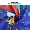 Cape de Coupe de Cheveux pour Enfants Salon Imperméable Motif Dessin Animé Mignon Tablier de Coiffure