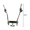 Adjustable Clamp for Cowbell Holder on Bass Drum Kits