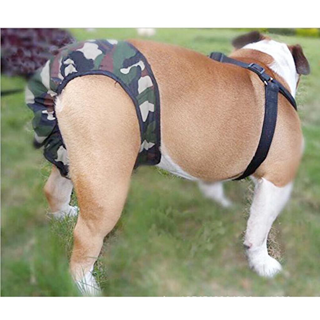 Pet Underwear Diapers Breathable Soft Cotton Dog Physical Pant Reusable Nappy for Female Puppy Urination Protection