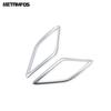 For MG Zs SUV 2017 2018     Carbon Fiber Window A Pillar Speaker Loudspeaker Cover Trim Interior Accessories