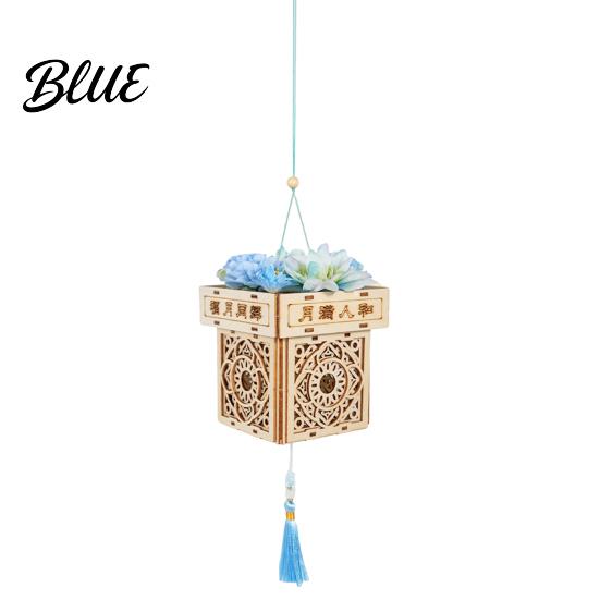 Wooden Lantern Craft DIY Wood Carving Kit Chinese Style Square Crafts for Making Kit Kid Adults Material Set Mid-Autumn Festival Artificial