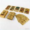 Casual Party Game Waterproof Plastic Colorful Printed Gold Gold Stamping Tarot Board Game Cards