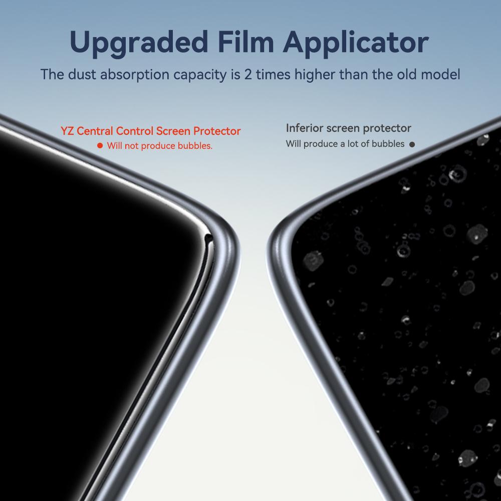 YZ Tempered Glass Screen Protector For Tesla Model 3 Y 2022 2021 Center Control Accessorie Matte Anti Glare HD Film Protection