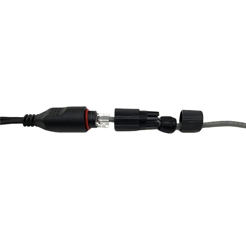 5 Sets Network Cable Waterproof Cap Rj45 Waterproof Connector Protector Cover For Outdoor Network Ip Camera Pigtail Cable