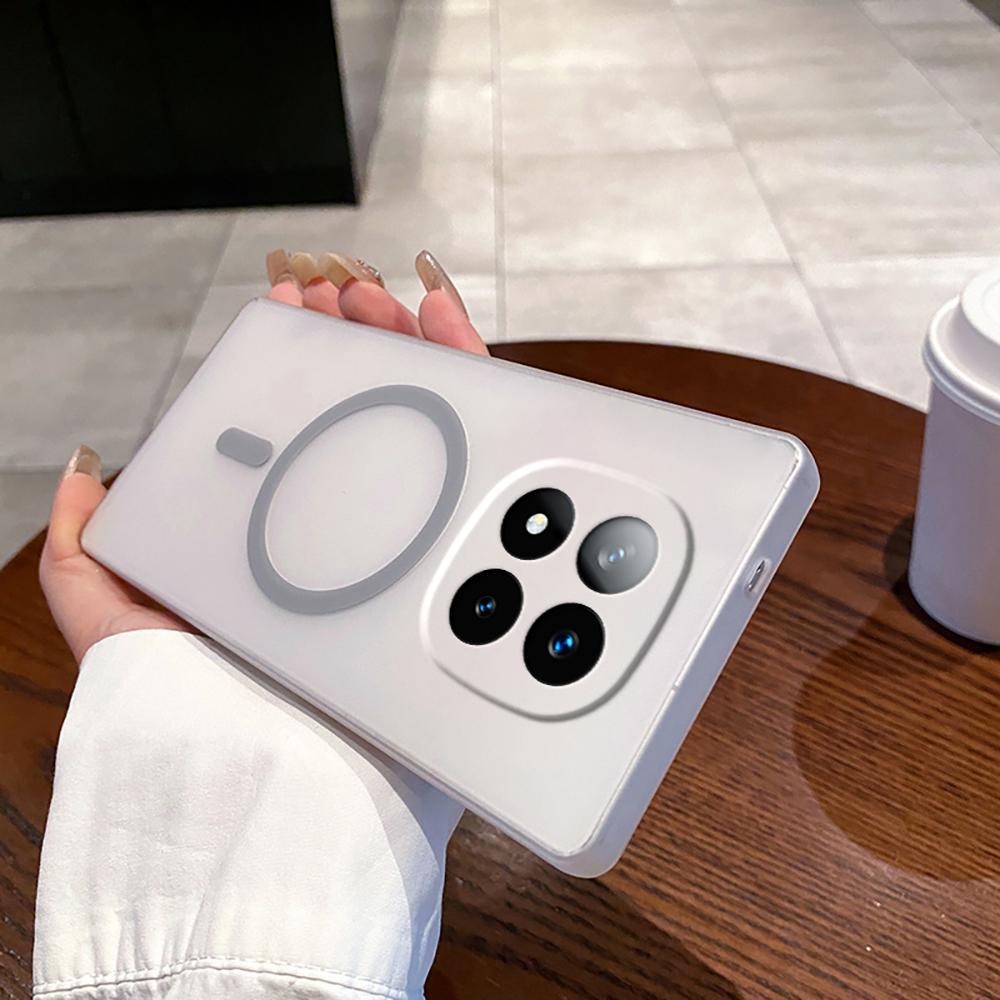 For Xiaomi Redmi Note 14 Pro+ 5G Case Compatible with MagSafe Precise Cutouts Matte PC Phone Cover