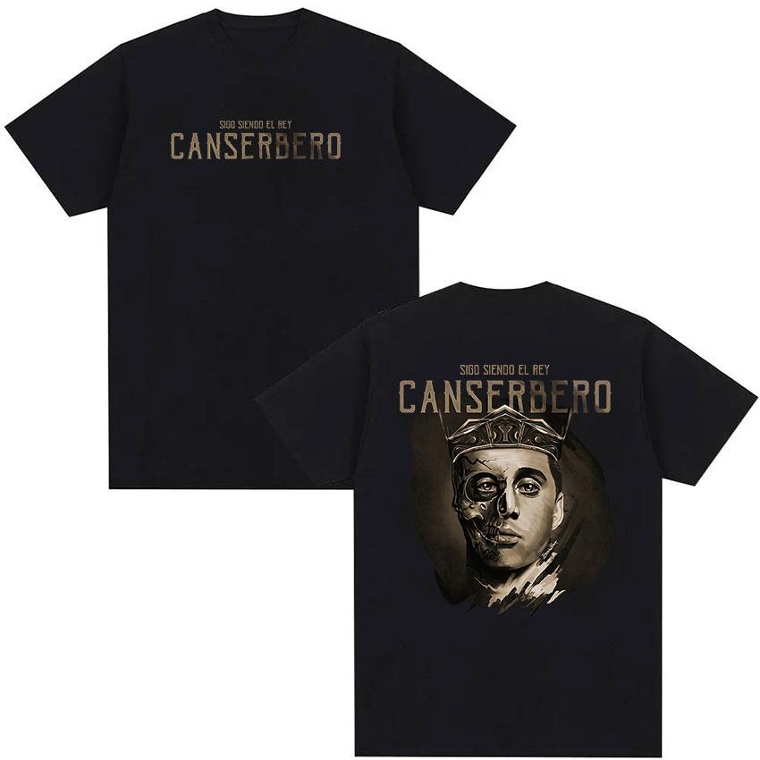 

Rapper Canserbero Album 2026 Merch T Shirts Men s Fashion Vintage Oversized T-shirt Gothic High Quality Cotton Tshirt Streetw... S разноцветный