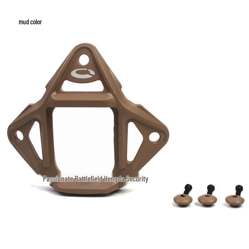 Second Gen Aluminum OPS Squid Tactical Helmet Bracket with Laser Engraving
